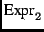 $\mbox{Expr}_2$